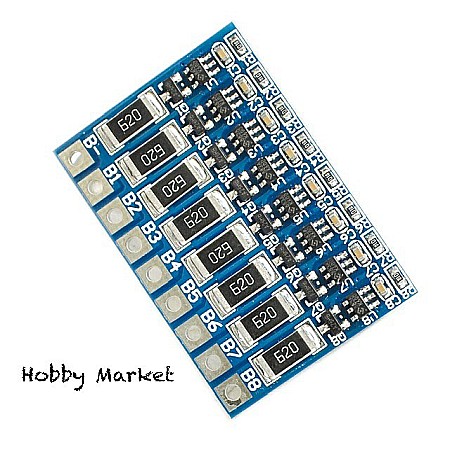 Acumulatori si Module BMS - BMS echilibrare pt incarcare acumulator Litiu 8S 18650 balancer