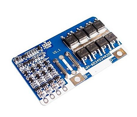 Acumulatori si Module BMS - BMS protectie, echilibrare ac. Litiu 18650, 4S 20A tensiune mare