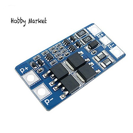 Acumulatori si Module BMS - BMS protectie, echilibrare acumulatori 2S Litiu, 18650, 10A