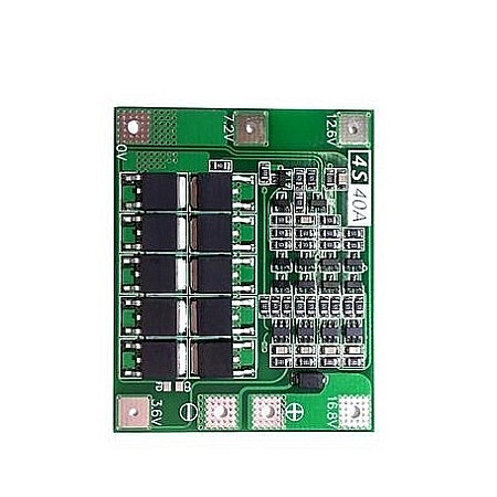 Acumulatori si Module BMS - BMS protectie la incarcare Acumulator Litiu 4S 18650, 40A