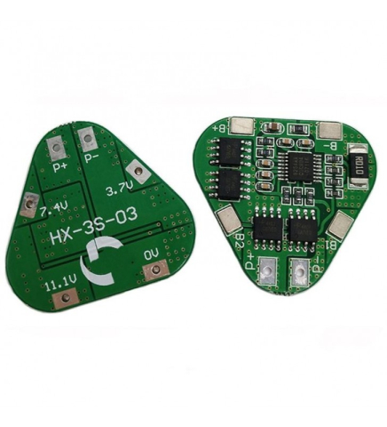 BMS protectie la incarcare acumulatori 3S Litiu 18650, 8A [1]