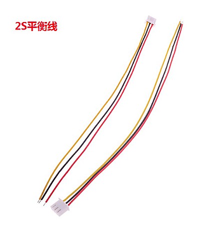 Acumulatori si Module BMS - Cablu 26AWG 2S cu mufa mama tata, balansare acumulatori Litiu 18650, incarcare IMAX