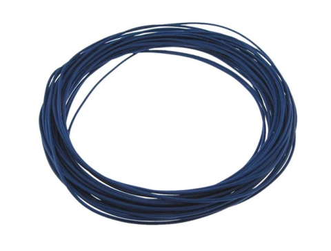 Accesorii baterii si acumulatori - Cablu albastru 24AWG silicon, rezistent la caldura, 1.6mm 5m