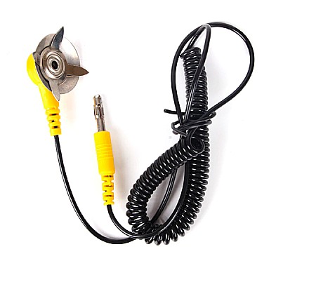 Cablu anti-static impamantare 50cm cu mufa crocodil [1]