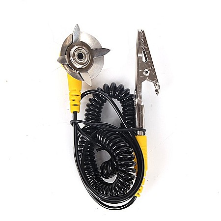 Cabluri si conectori - Cablu anti-static impamantare 50cm cu mufa crocodil