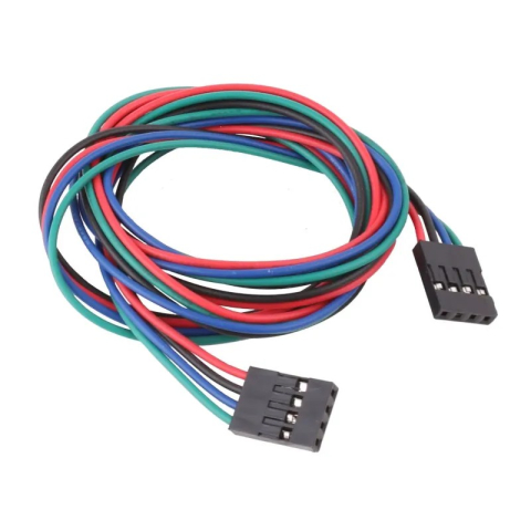 Piese electrice si electronice - Cablu Dupont mama-mama 4 pini, 70cm, imprimanta 3D