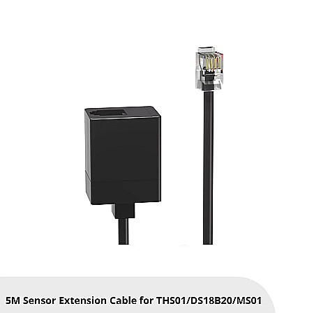 Smart Home - Cablu extensie Sonoff RL560 5m pentru senzor Sonoff DS18B20/THS01/MS01