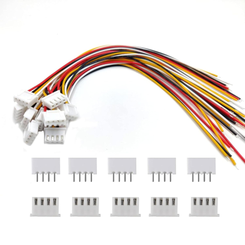 Cablu XH2.54 4P 26AWG pentru balansare acumulatori 3S, mufa mama-tata, 20cm [1]