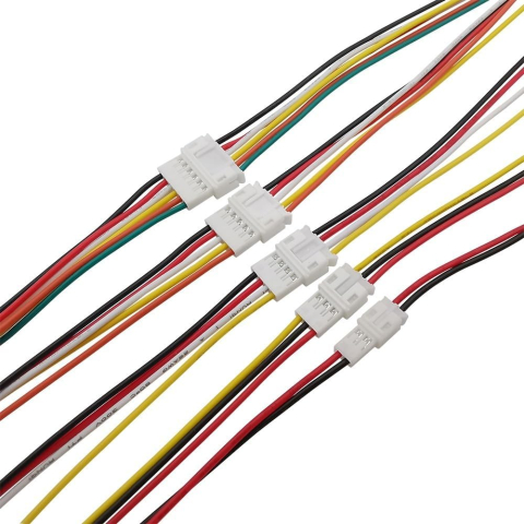Cablu XH2.54 6P 26AWG pentru balansare acumulatori 5S, mufa mama-tata cu cablu, 20cm [1]