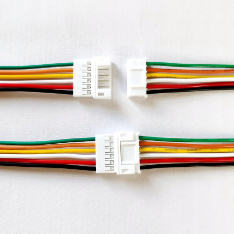 Cablu XH2.54 8P 26AWG pentru balansare acumulatori 7S, mufa mama-tata, 20cm [2]