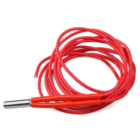 Piese si componente imprimante 3D si CNC - Cartus incalzire hotend 24V 40W, 6x20mm, cablu 1m