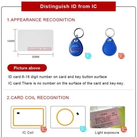 Cititor de carduri RFID USB JT308, 125 kHz [3]