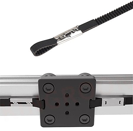 Clema inchidere curea imprimanta 3D, lungime 20mm [2]