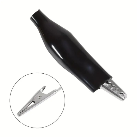 Cleste de test crocodil izolat, negru, 45mm (2 buc) [1]