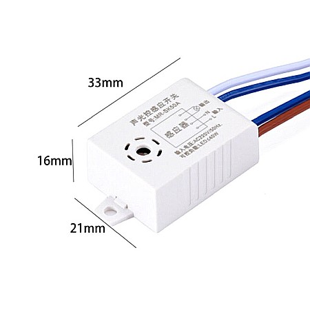 Comutator inteligent MR-SK50A 220V control lumina cu senzor sunet [1]