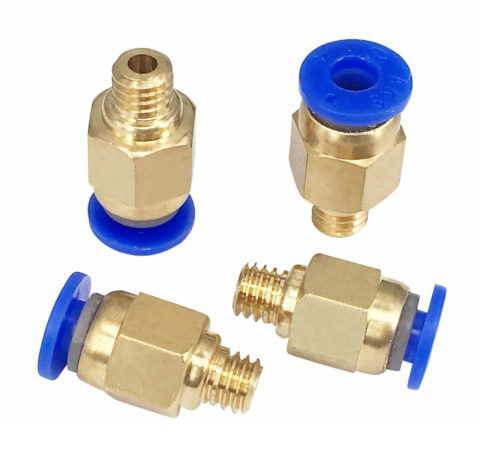 Conector pneumatic PC4-M5 cu opritor interior, tub PTFE 4mm, filament 1.75mm [1]