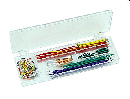 Set 140 fire jumper rigide pentru breadboard, 22 AWG, lungimi 2-125mm [5]