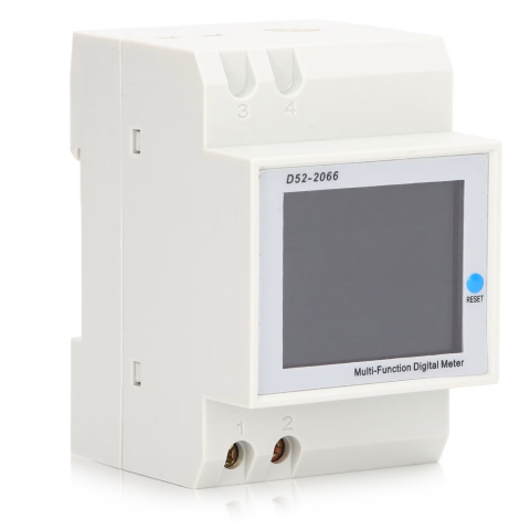 Contor energie electrica D52-2066 LCD color, 40-300V, 100A 99999kwh [6]