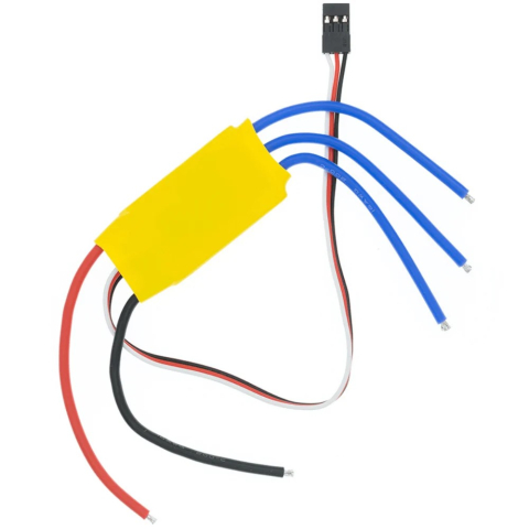 Controler motor Brushless ESC 30A, 2-3S LiPo, BEC 2A [1]