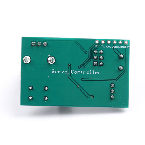 Controller dual servomotor 2 canale MG995 si SG90, reglaj prin buton si UART [1]