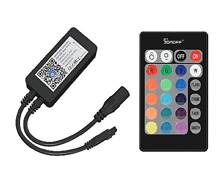 Smart Home - Controller Sonoff L2-C WiFi pentru banda LED RGB