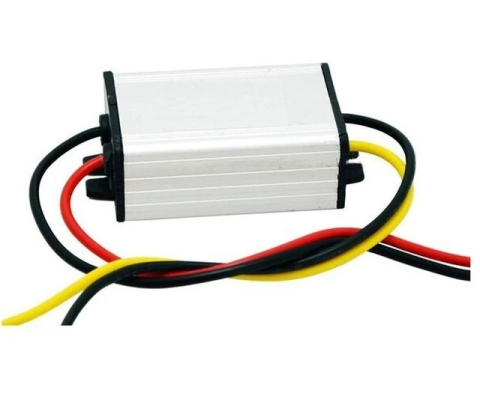 Convertoare DC-DC - Convertor DC-DC step-down 12V 24V la 5V, 5A, rezistent la apa IP68