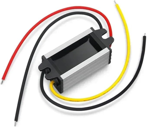 Convertor DC-DC step-down 12V 24V la 5V, 5A, rezistent la apa IP68 [1]