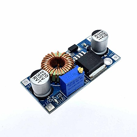 Convertoare DC-DC - Convertor DC-DC step-down, de la DC 5-30V la DC 8V-24V, XL4005 DSN5000 5A, ajustabil