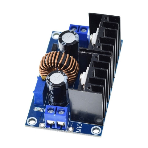 Convertor DC-DC step-down XH-M401 XL4016E1, 4-40V la 1.25-36V, 8A, 200W [2]