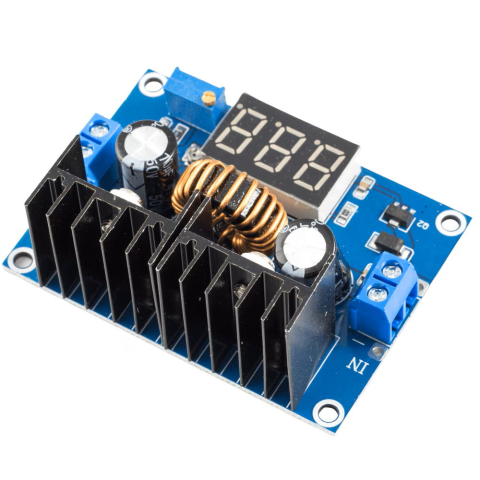 Convertor DC-DC step-down XH-M404 XL4016E1, 4-40V la 1.25-36V, 8A, cu afisaj LED [1]
