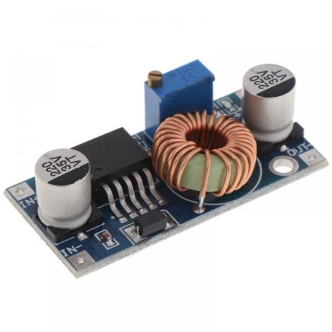 Convertoare DC-DC - Convertor DC-DC step-down XL4005 DSN5000, 5-30V la 0.8-24V, 5A
