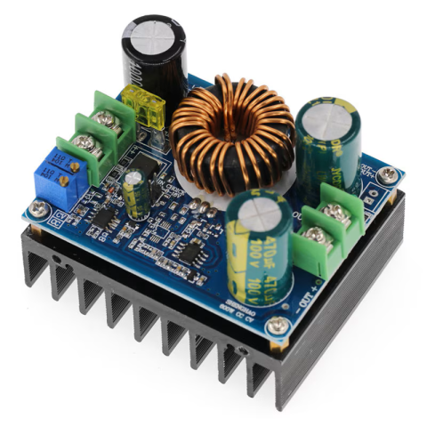 Convertor DC-DC step-up, 12-60V la 12-80V, 10A, 600W, CC/CV