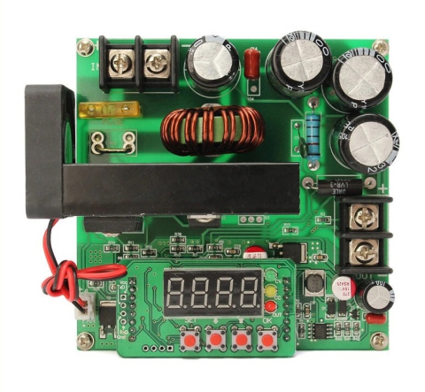 Convertoare DC-DC - Convertor DC-DC step-up BST-900W, 8-60V la 10-120V, 15A, CC/CV, cu afisaj LED​​​​​​​