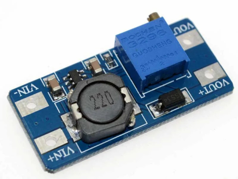 Convertoare DC-DC - Convertor DC-DC step-up MT3608, 2-24V la 5-28V, 2A​​​​​​​