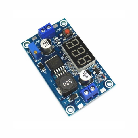 Convertor DC-DC step-up XL6009, 4.3-32V la 5-52V, cu display LED [1]