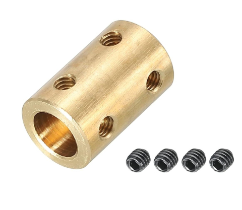 Robotica - Cuplaj fix alama de la 5mm la 5mm pentru motoare