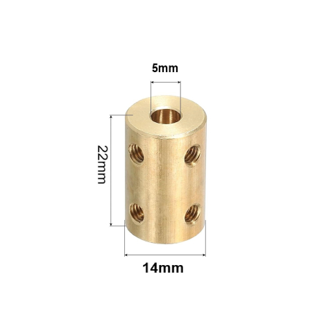 Cuplaj fix alama de la 5mm la 5mm pentru motoare [2]