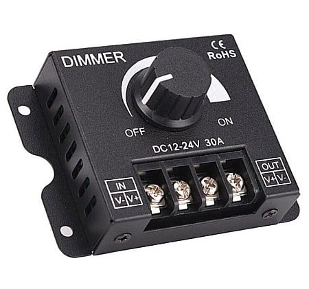 Smart Home - Dimmer led manual 12-24V DC, 30A