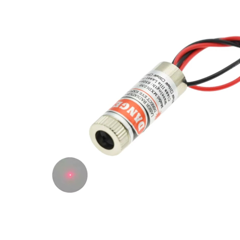 Dioda laser fascicul rosu tip punct, 650nm, 5mW [2]