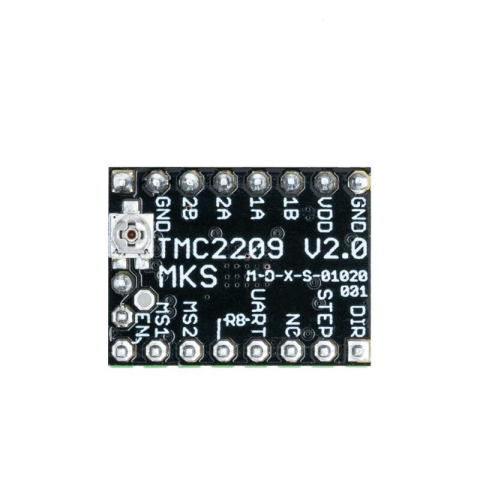 Driver motor pas cu pas TMC2209 V2.0 Makerbase MKS, 2.5A, UART, cu radiator​​​​​​​ [4]