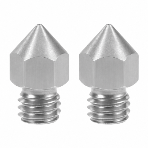 Duza imprimanta 3D MK8, 0.2mm, filament 1.75mm, filet M6, hexagon 7mm, otel inoxidabil