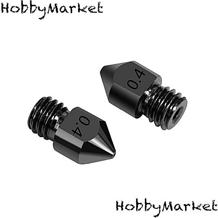 Duza otel inox imprimanta 3D, 0.4mm, MK8, filament 1.75mm