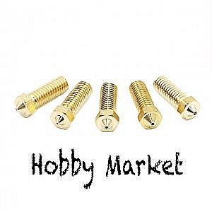 Duza tip Volcano 0.3mm filament 1.75mm, M6 hexagon 7mm imprimanta 3D