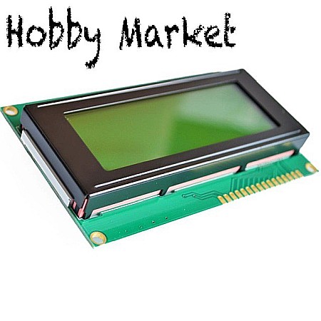 Ecrane LCD, TFT, OLED - Ecran LCD 2004 (20x4) verde