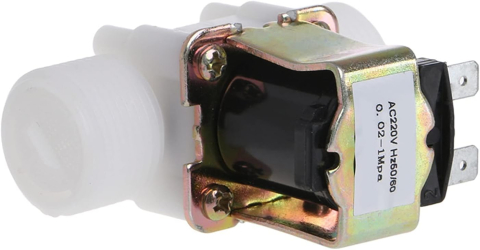 Electrovalva apa si aer, normal inchisa, 220V AC, filet 3/4" G3/4 DN20 [2]