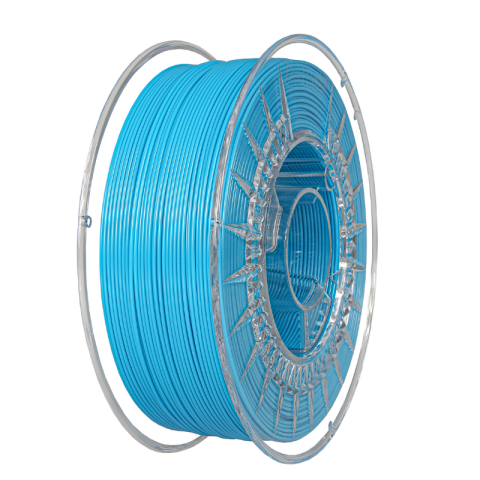 Filamente 3D - Filament PETG albastru 1.75mm, 1kg, Devil Design, imprimantă 3D