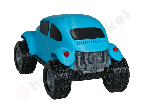 Filament PETG albastru 1.75mm, 1kg, Devil Design, imprimantă 3D [1]