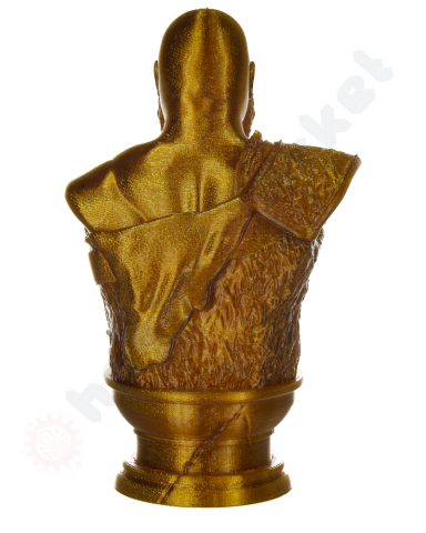 Filament PETG chihlimbar transparent (Amber transparent), 1.75mm, 1kg, Devil Design, imprimantă 3D [6]