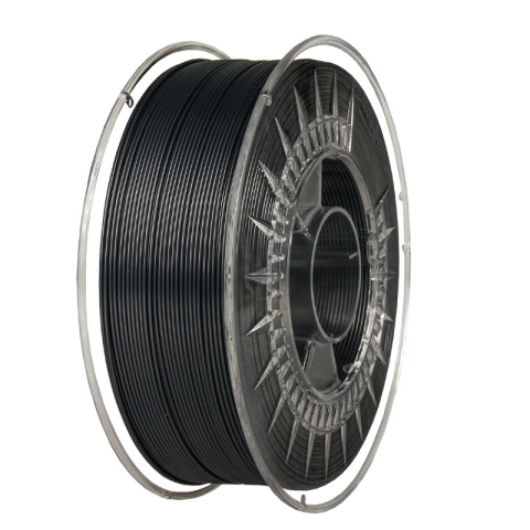 Filamente 3D - Filament PETG gri grafit 1.75mm, 1kg, Devil Design, imprimantă 3D