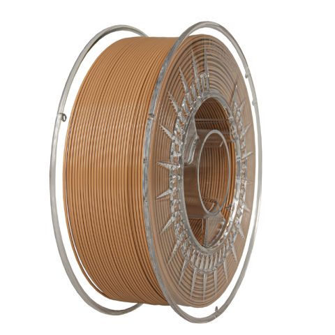 Filament PETG maro deschis 1.75mm, 1kg, Devil Design, imprimantă 3D